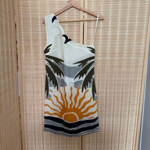 NWOT Cala de la Cruz mini linen dress